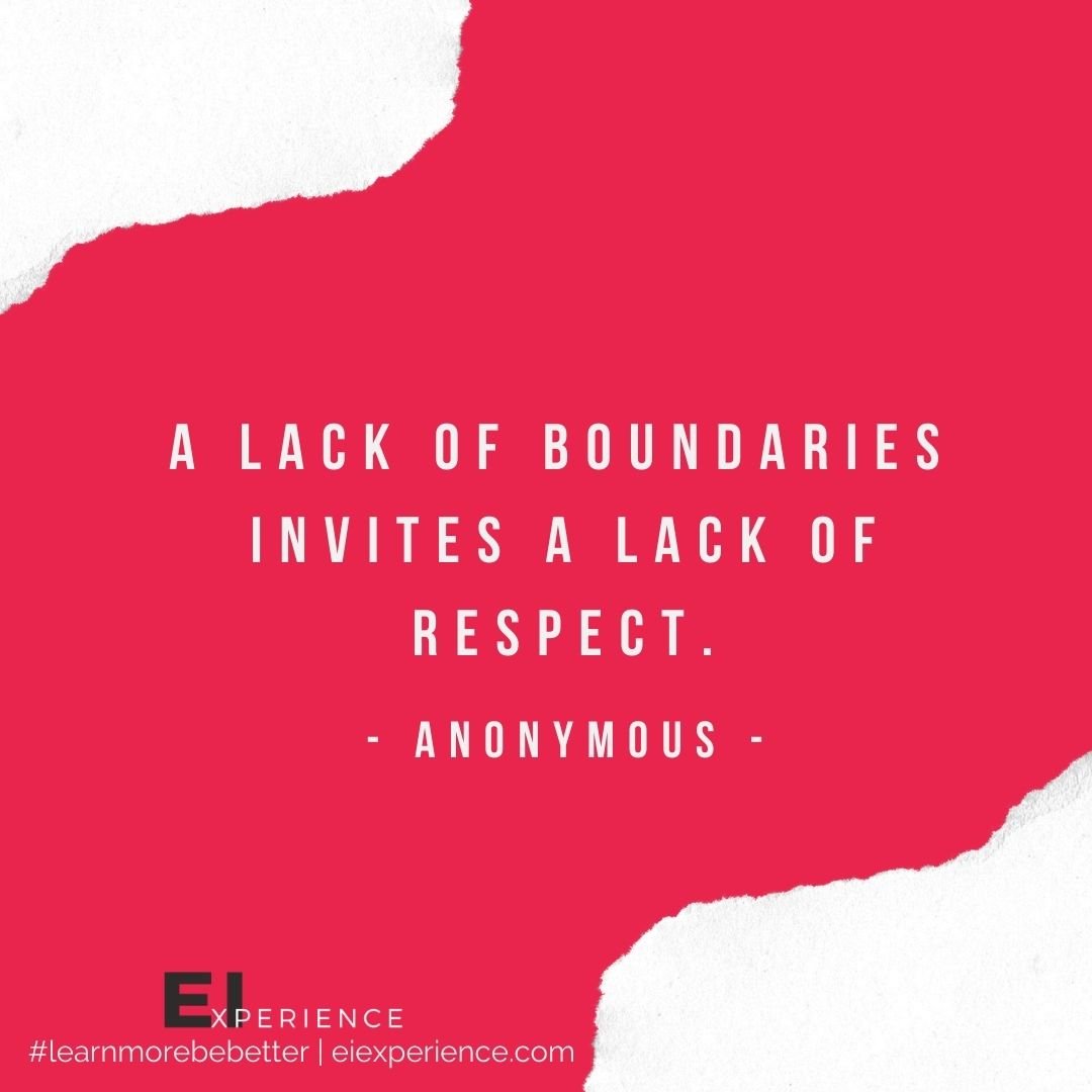 EI Insight - Setting Boundaries #2